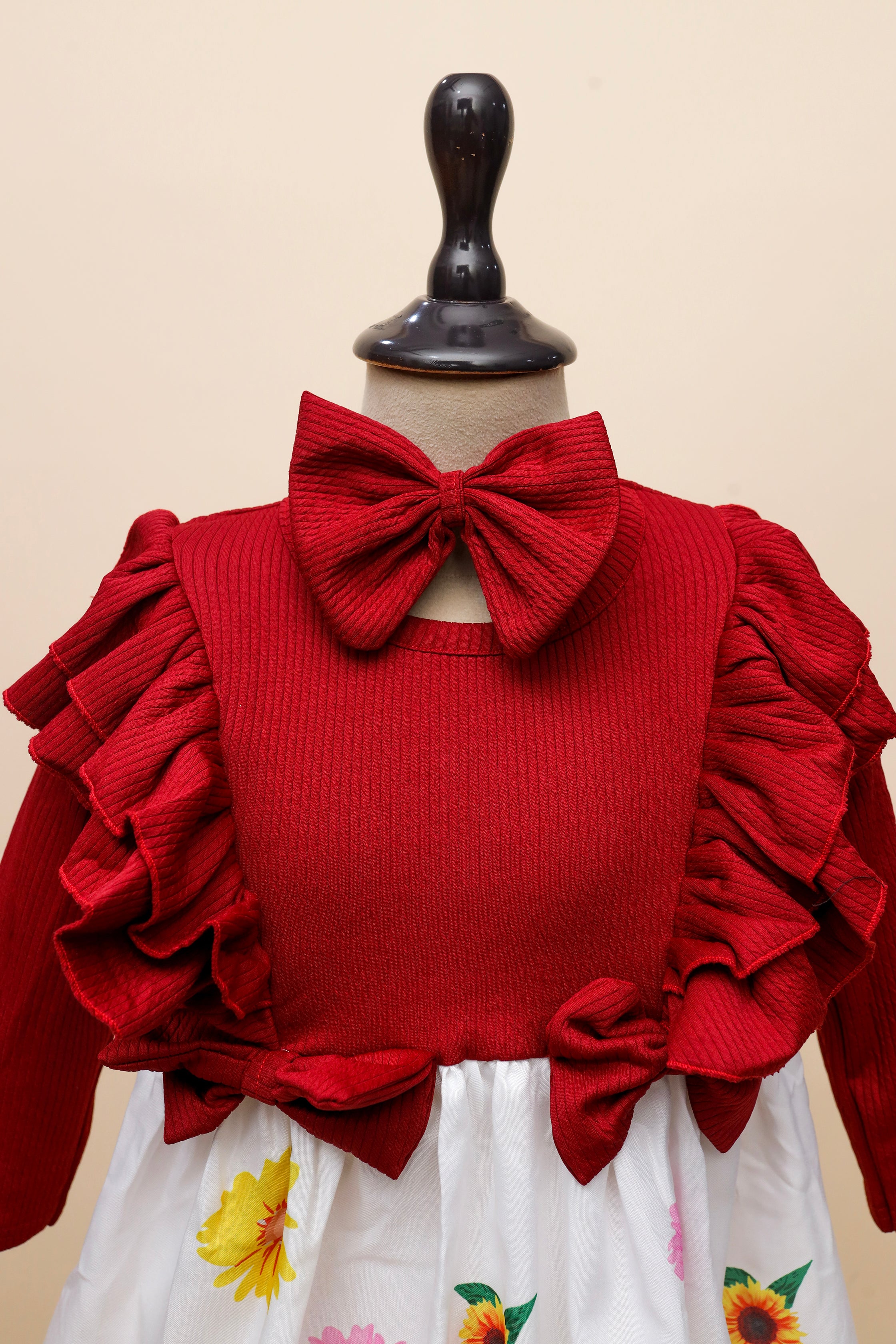 Sunshine Bloom Ruffle Frock