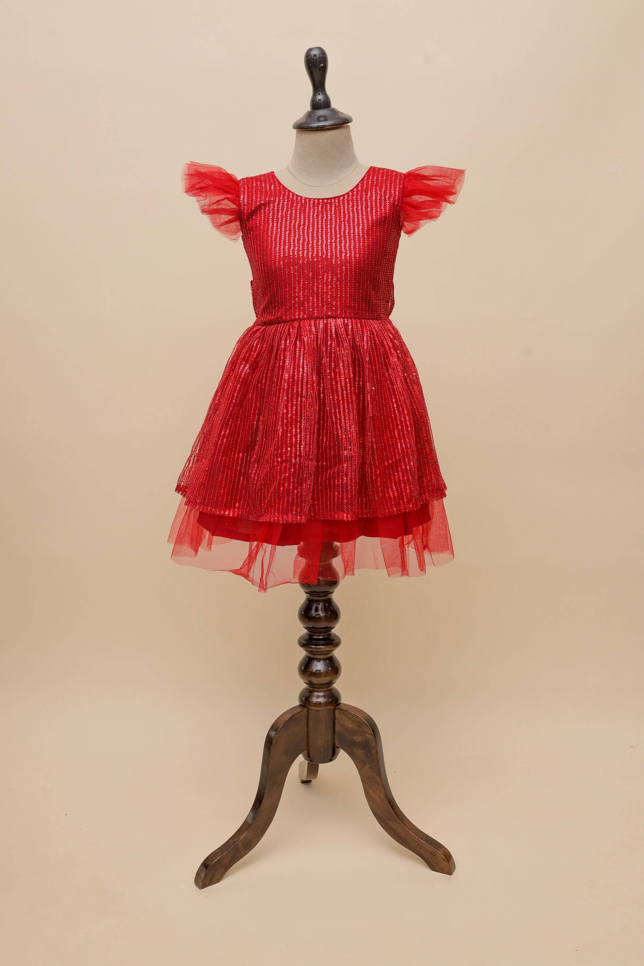 Ruby Radiance Party Frock