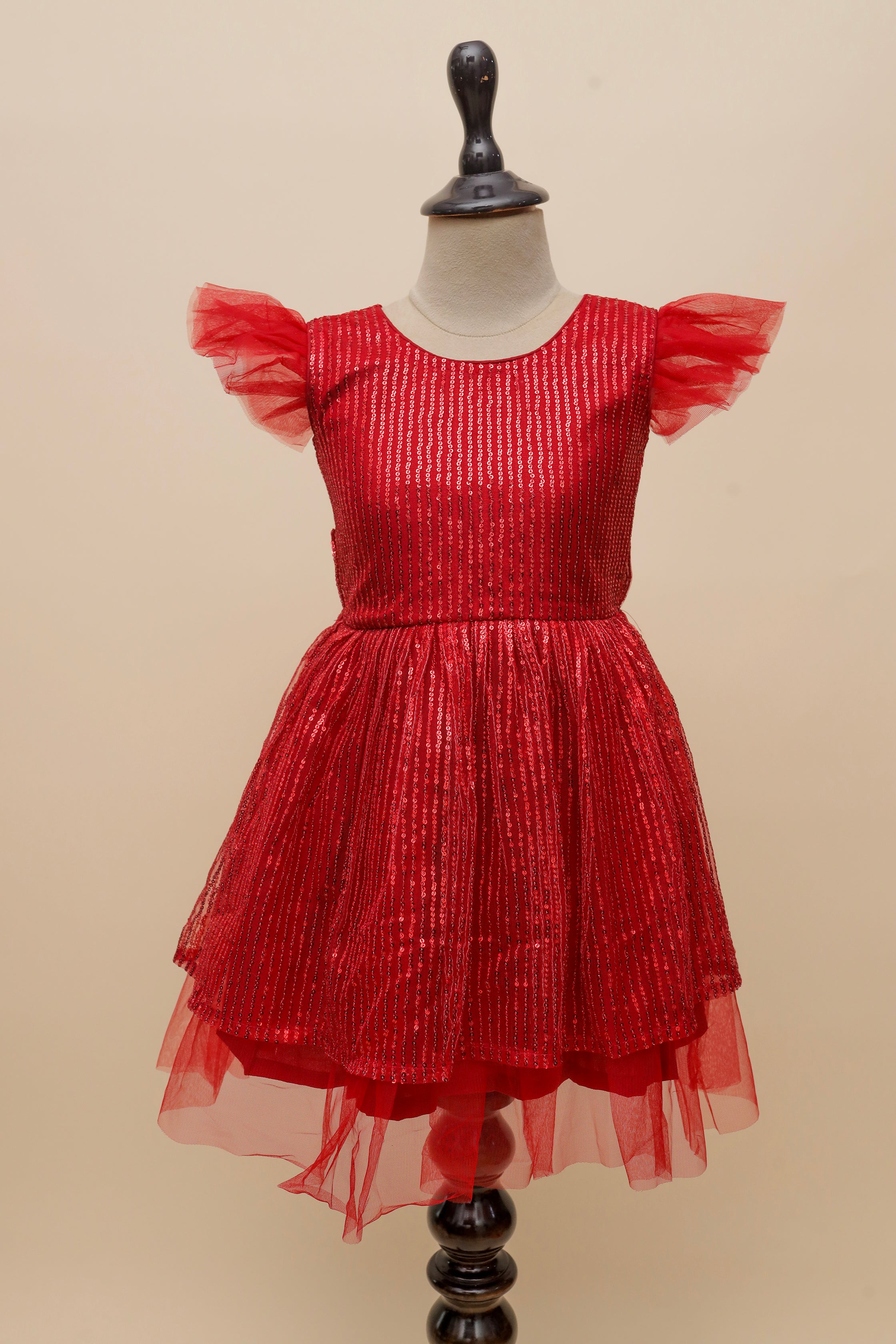 Ruby Radiance Party Frock
