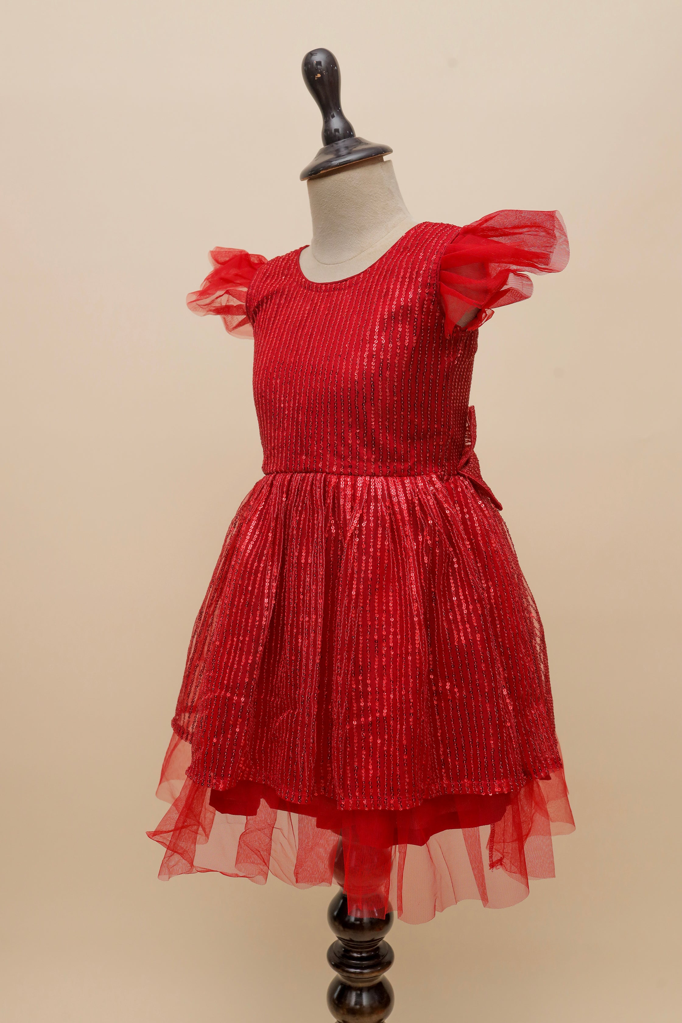 Ruby Radiance Party Frock