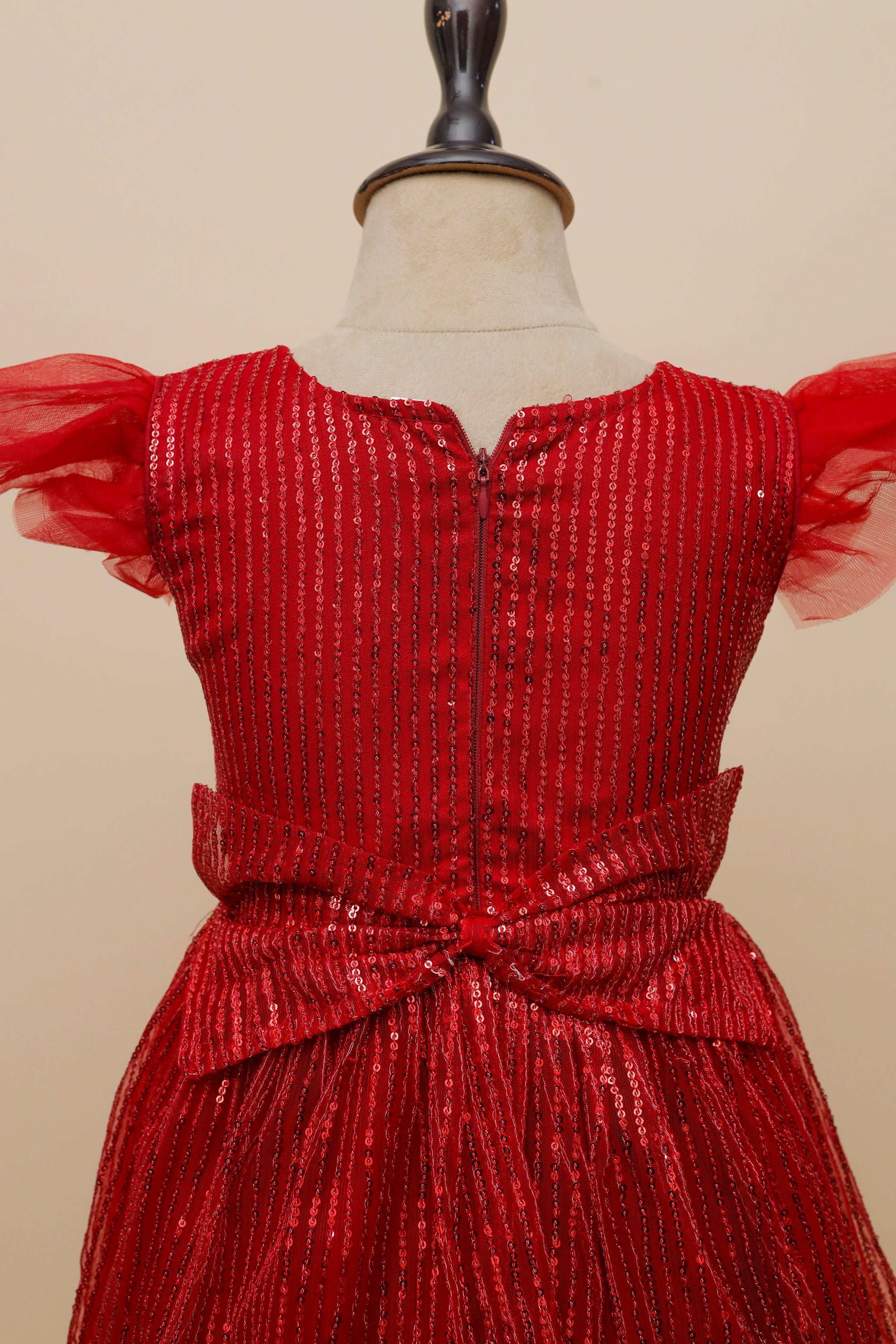 Ruby Radiance Party Frock