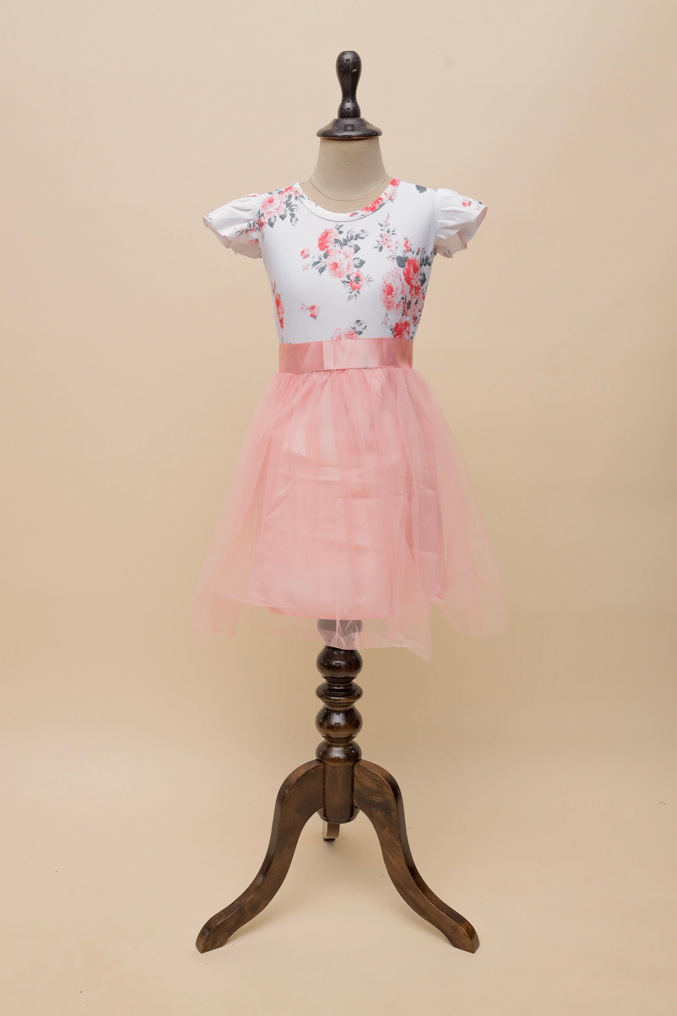 Rose Petal Tulle Frock