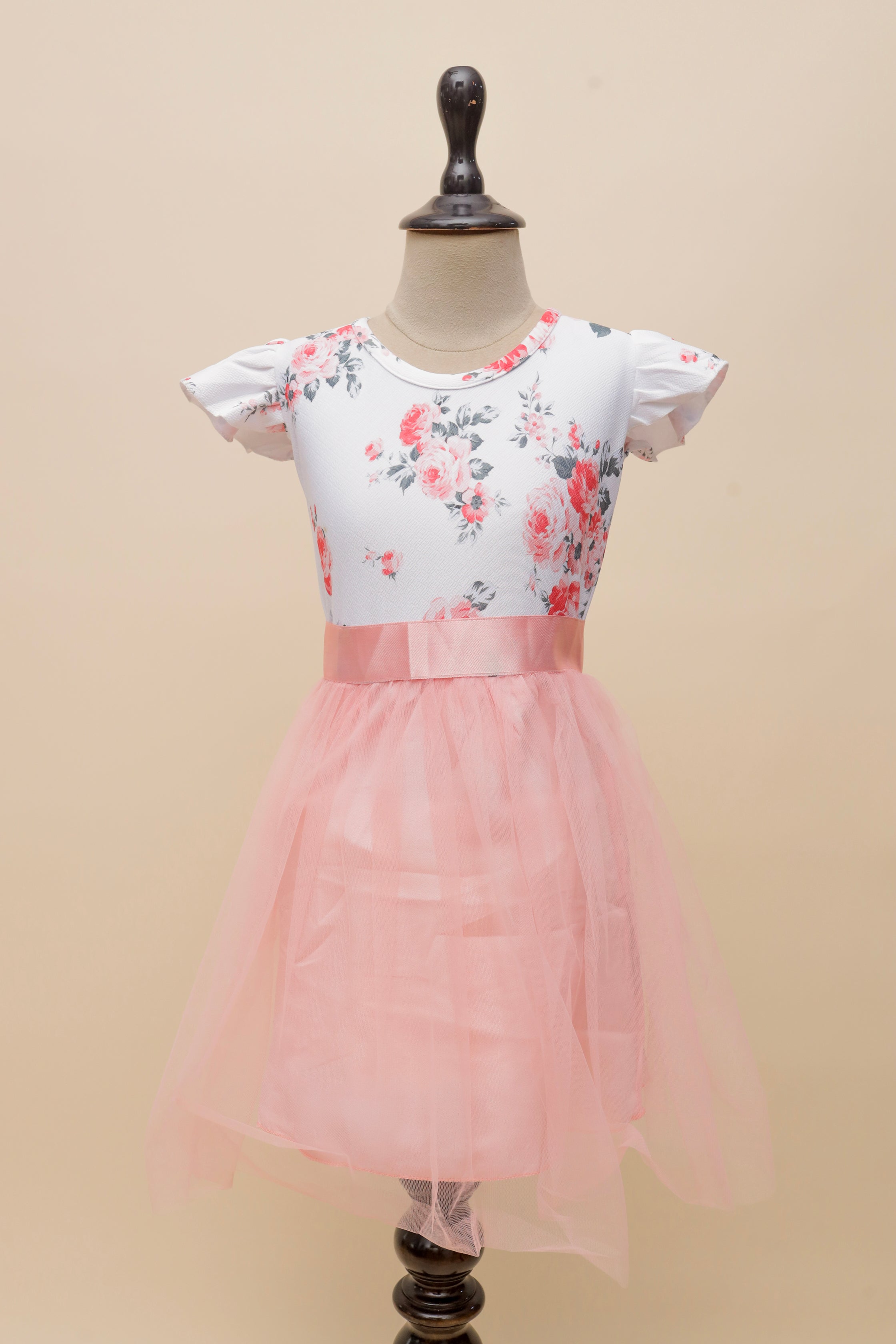 Rose Petal Tulle Frock