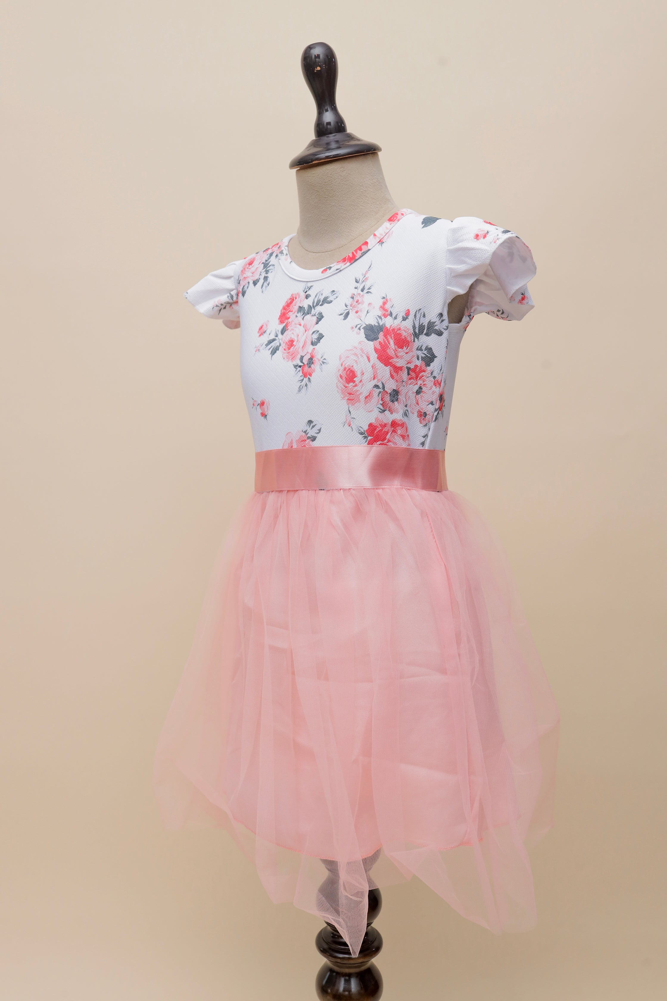 Rose Petal Tulle Frock