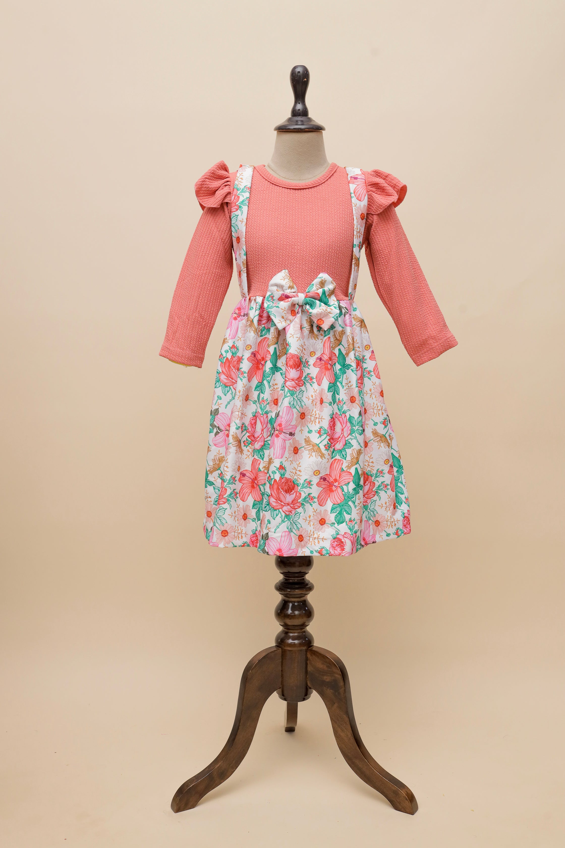 Blossom Garden Dungaree Dress