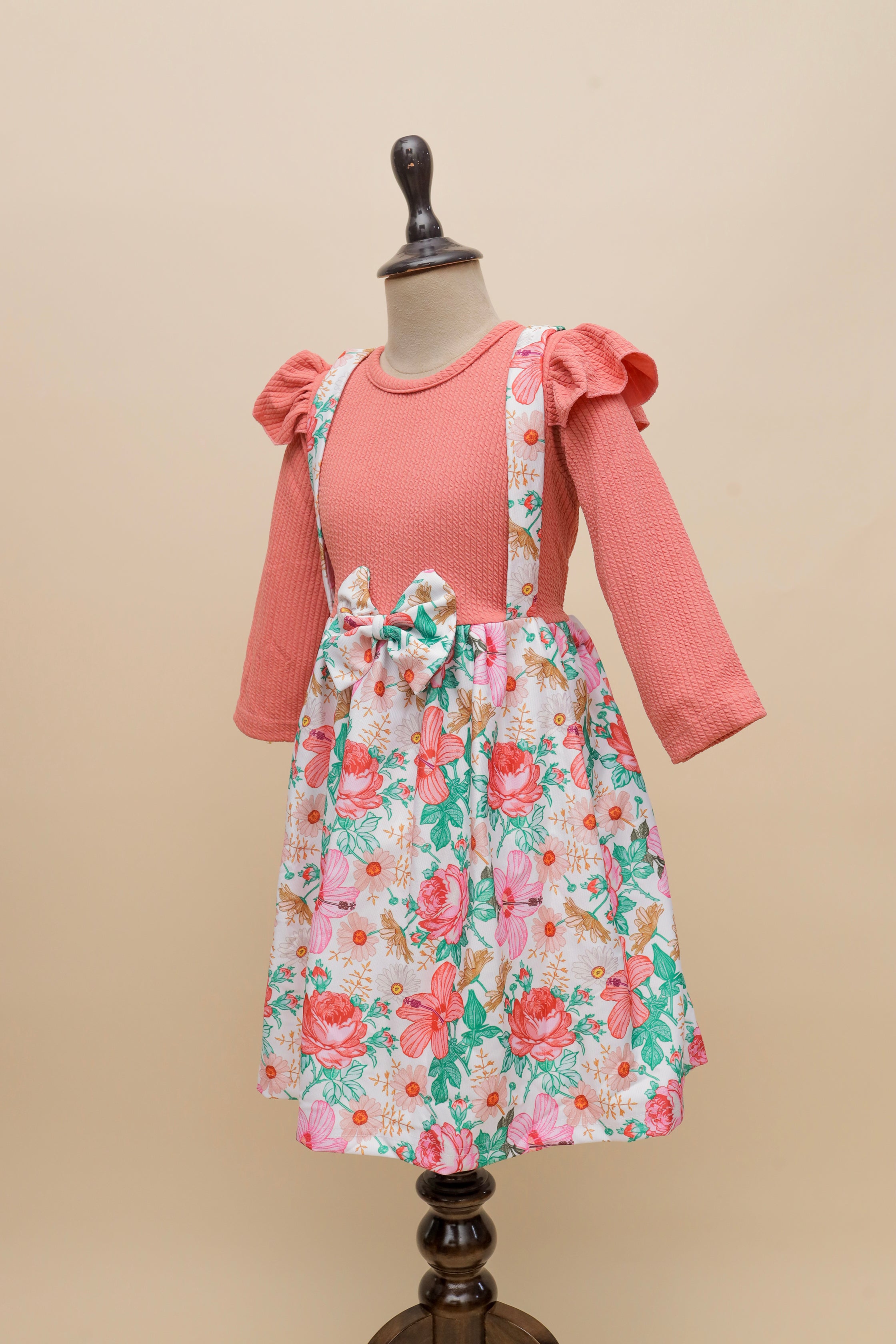 Blossom Garden Dungaree Dress