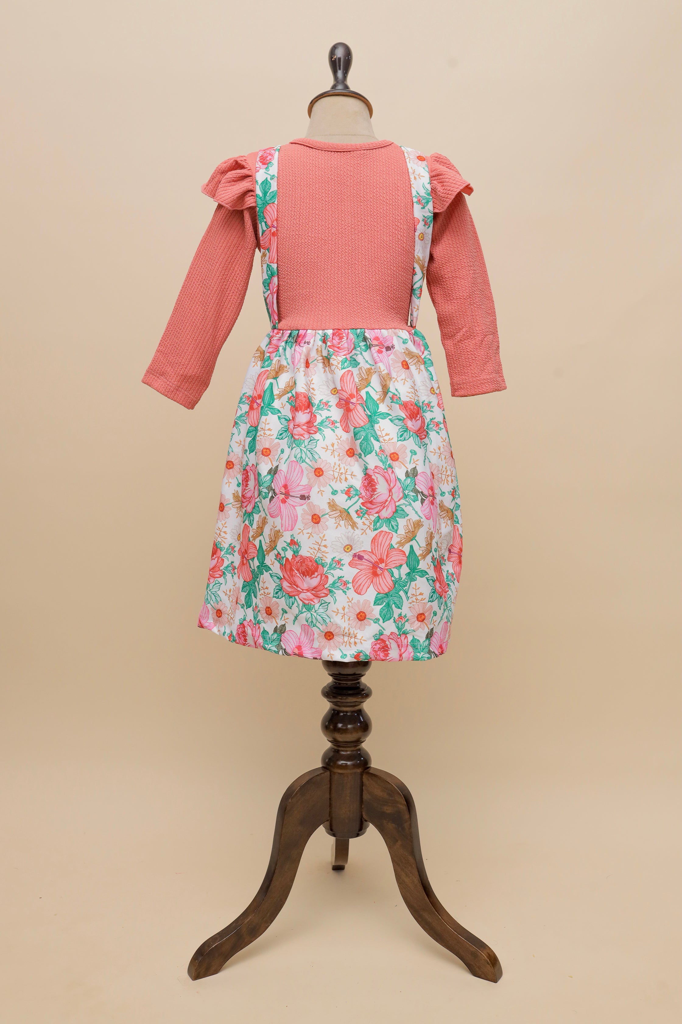 Blossom Garden Dungaree Dress