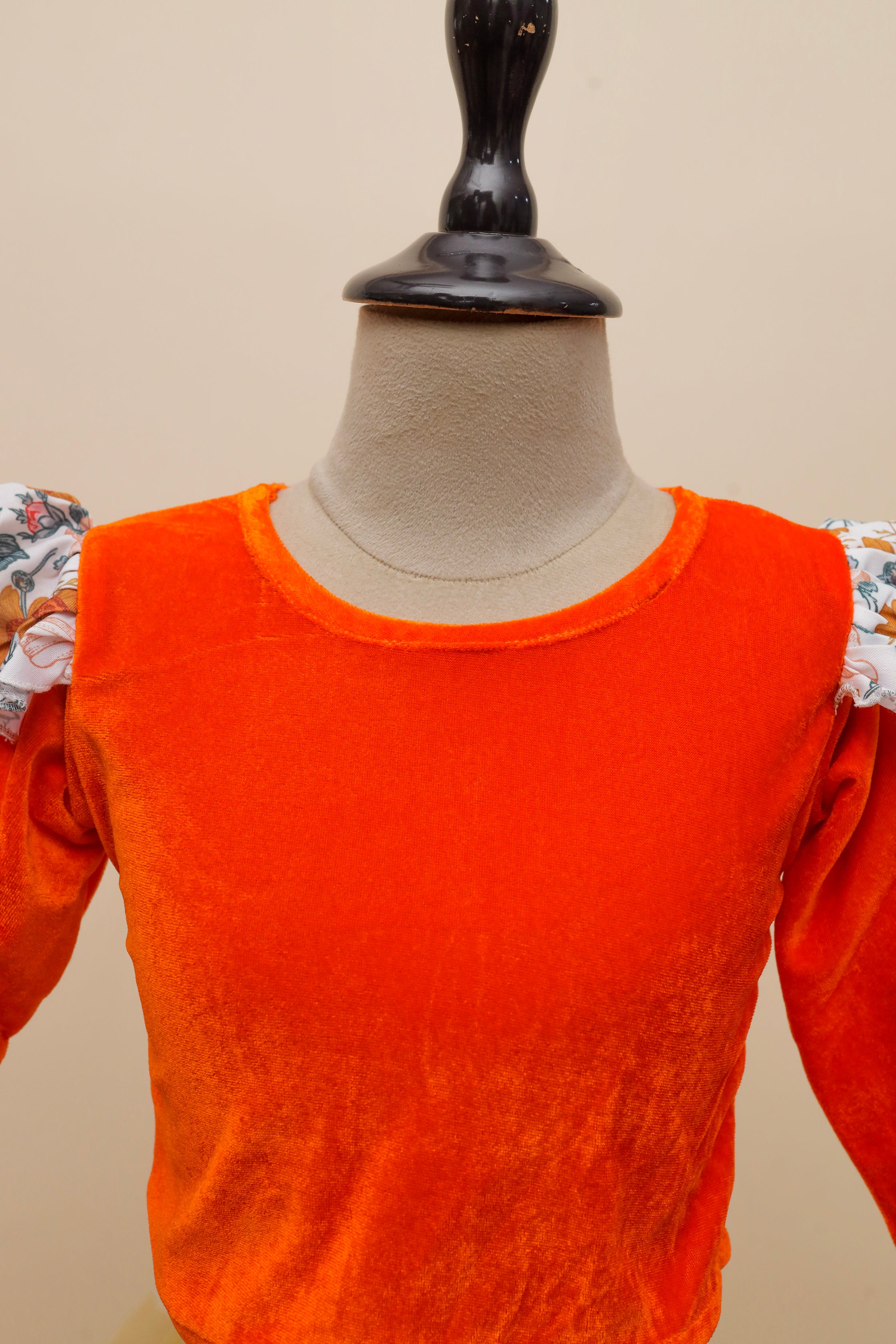 Orange Blossom Dungaree Dress