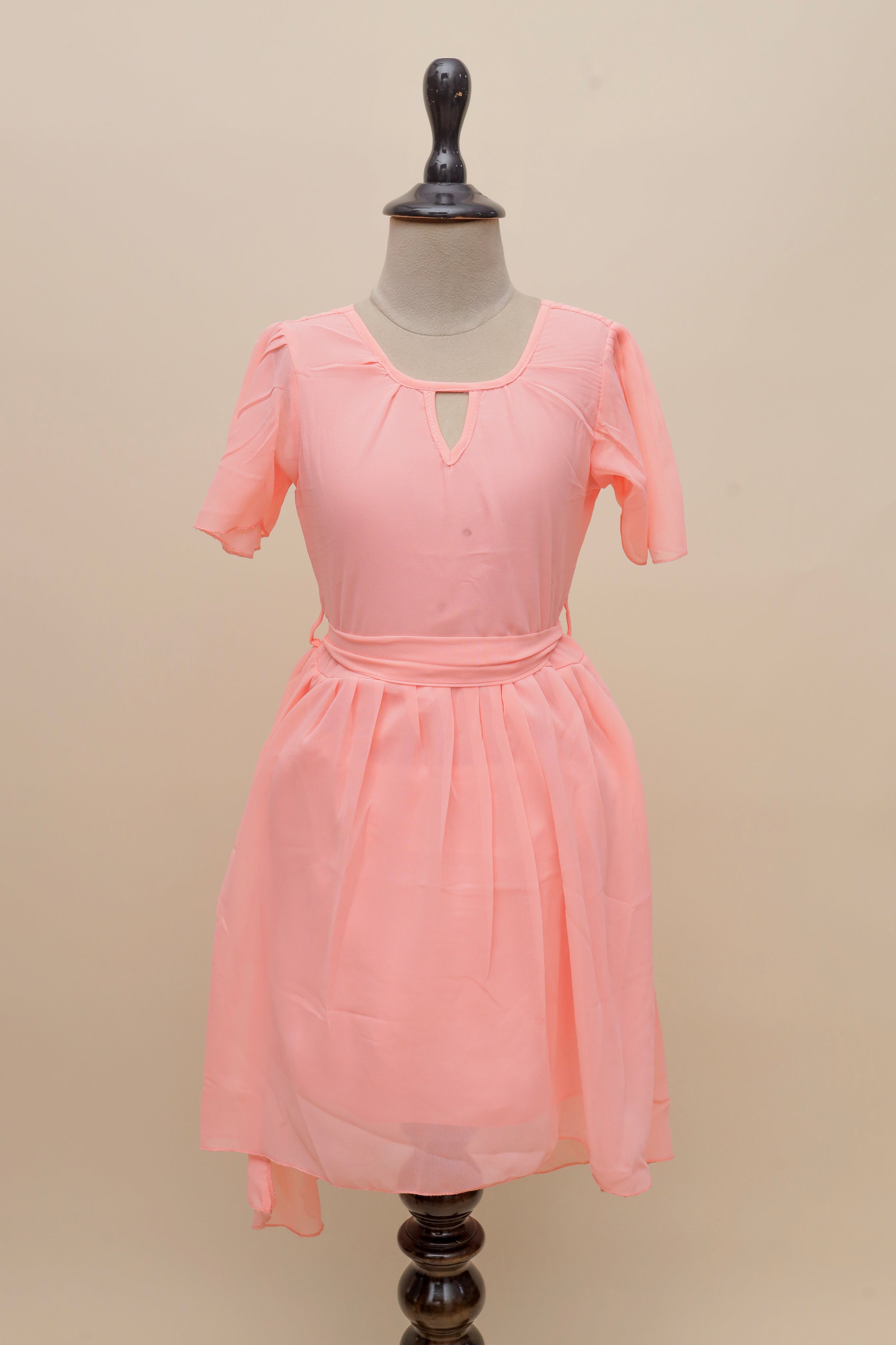 Peach Dream Princess Frock