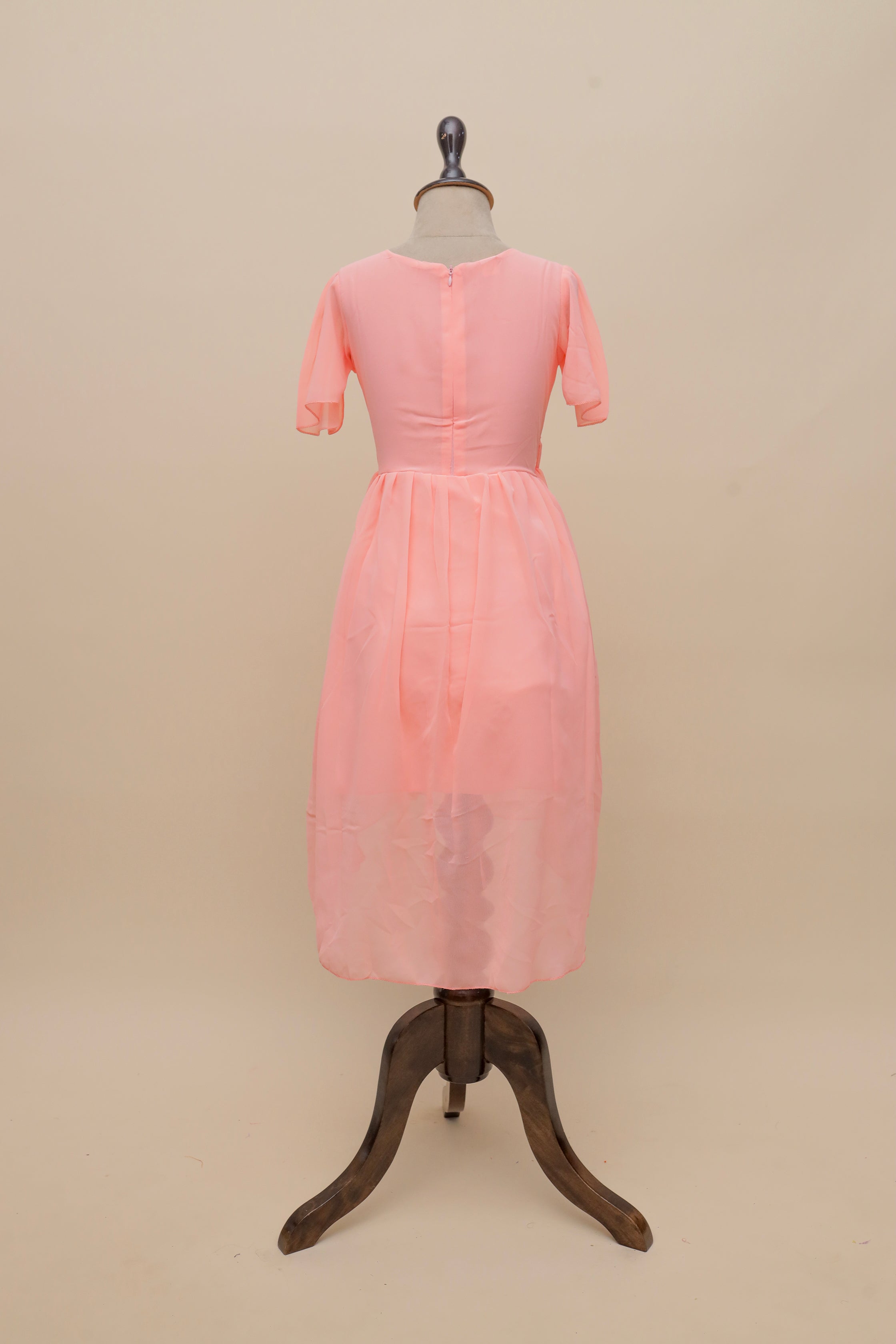Peach Dream Princess Frock