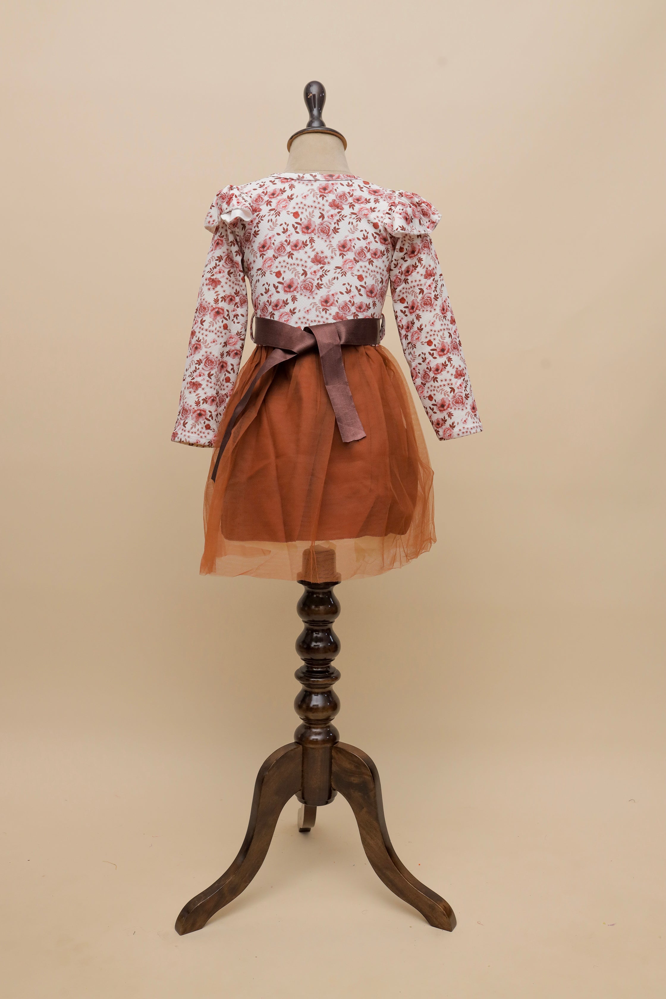 Autumn Rose Tulle Frock