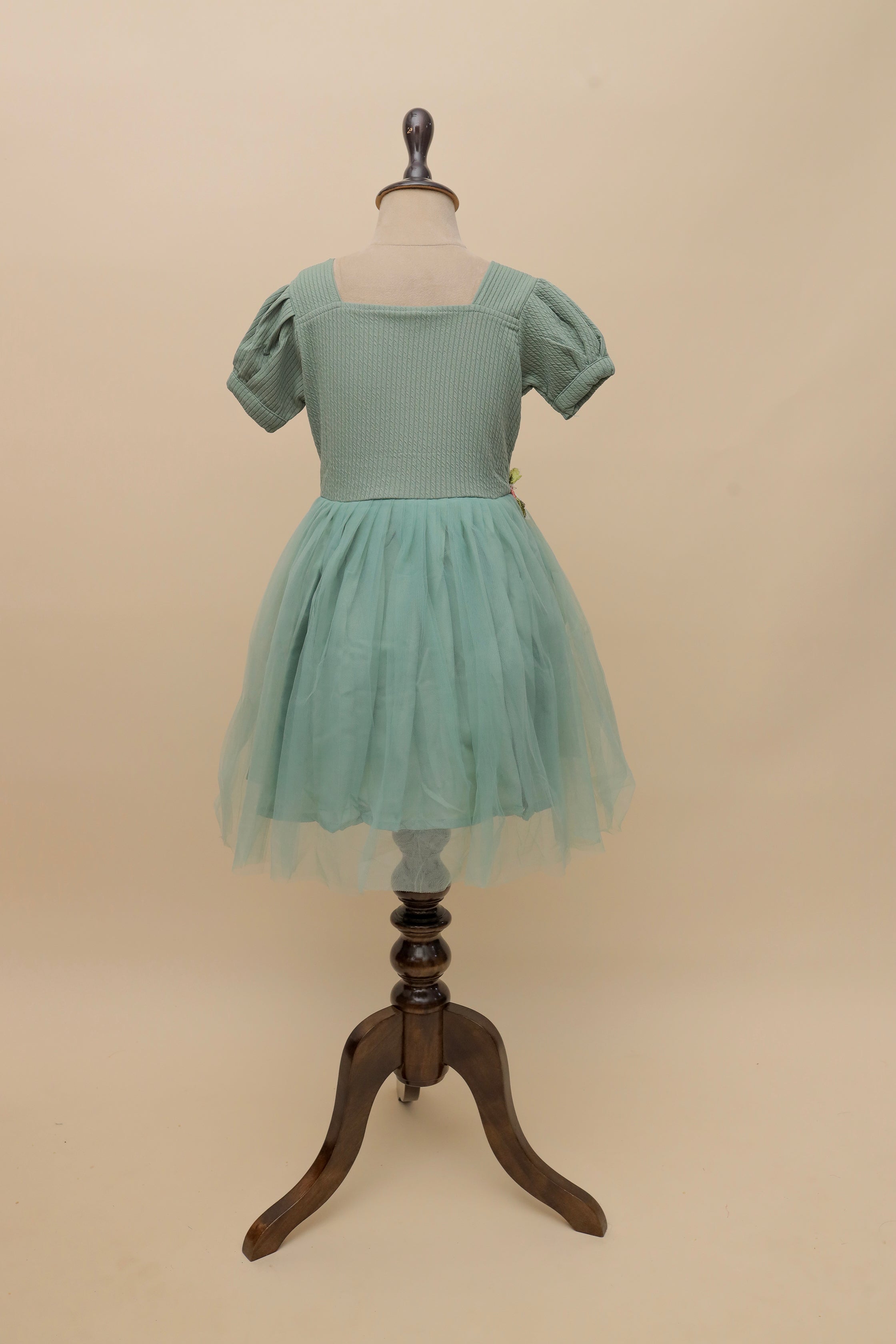 Pure Blossom Embroidered Frock