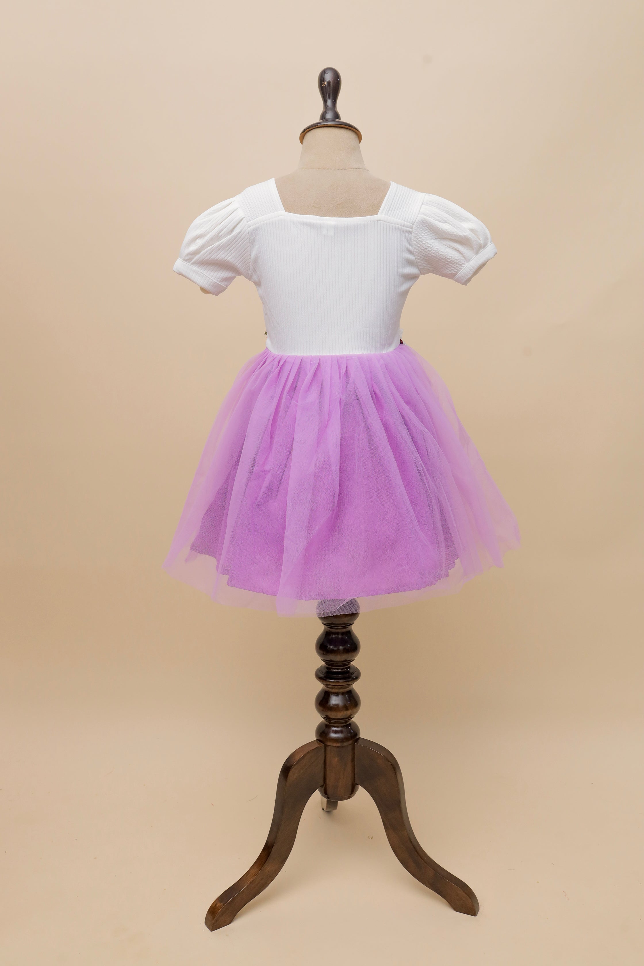 Pure Blossom Embroidered Frock