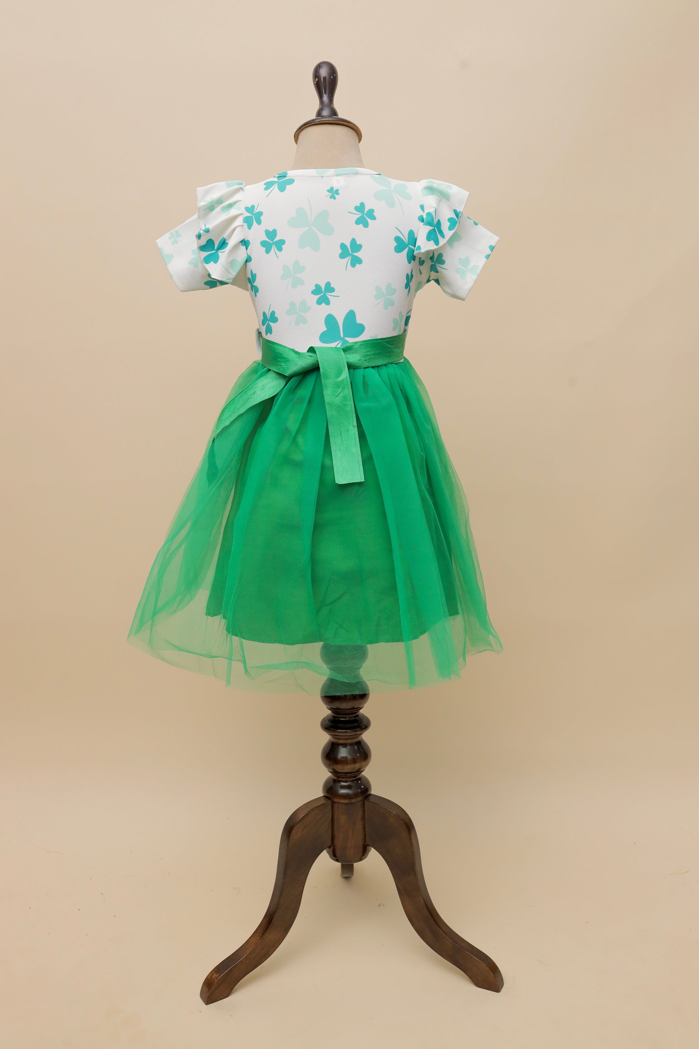Lucky Clover Tulle Frock