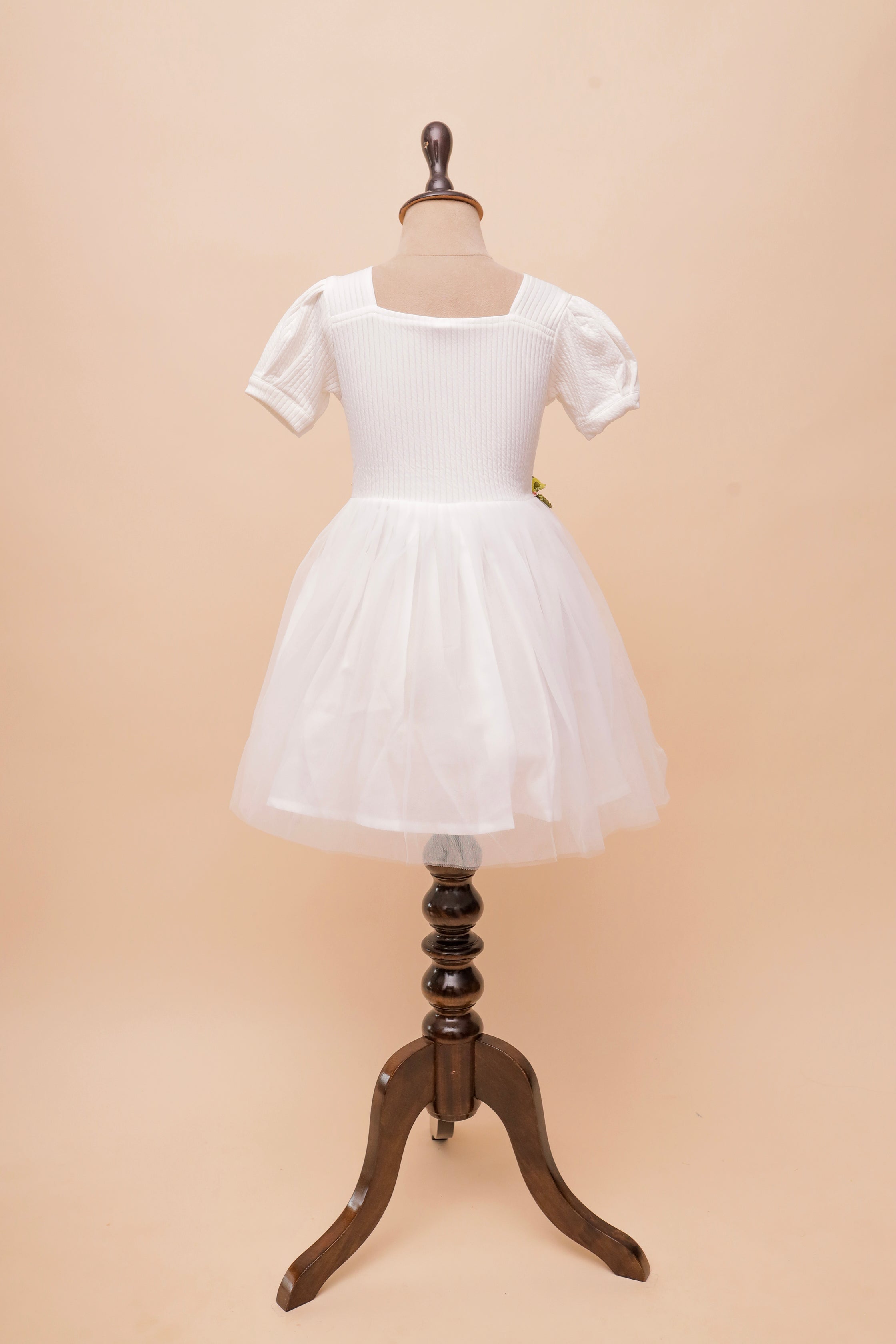 Pure Blossom Embroidered Frock