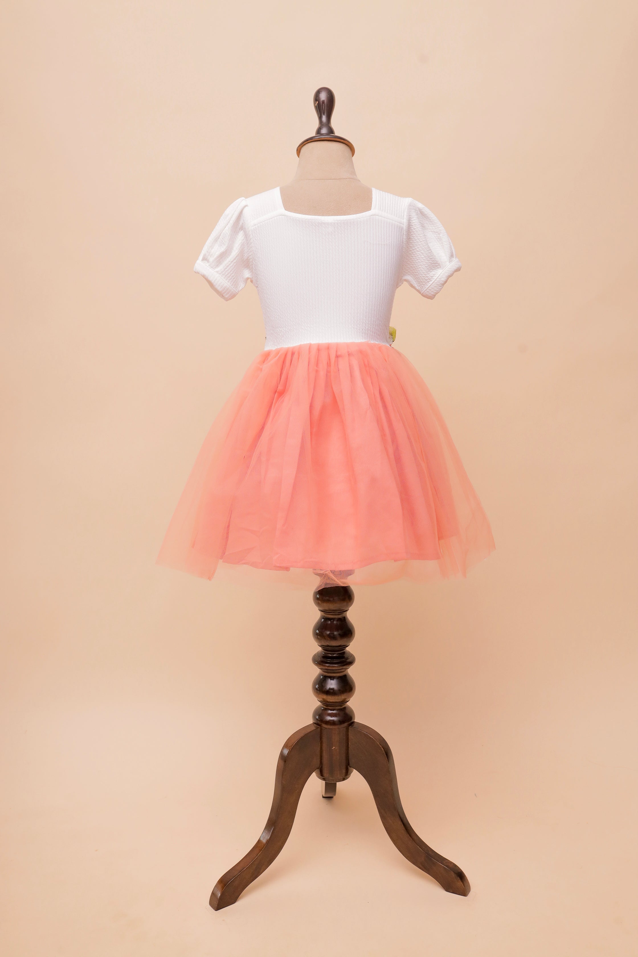 Pure Blossom Embroidered Frock