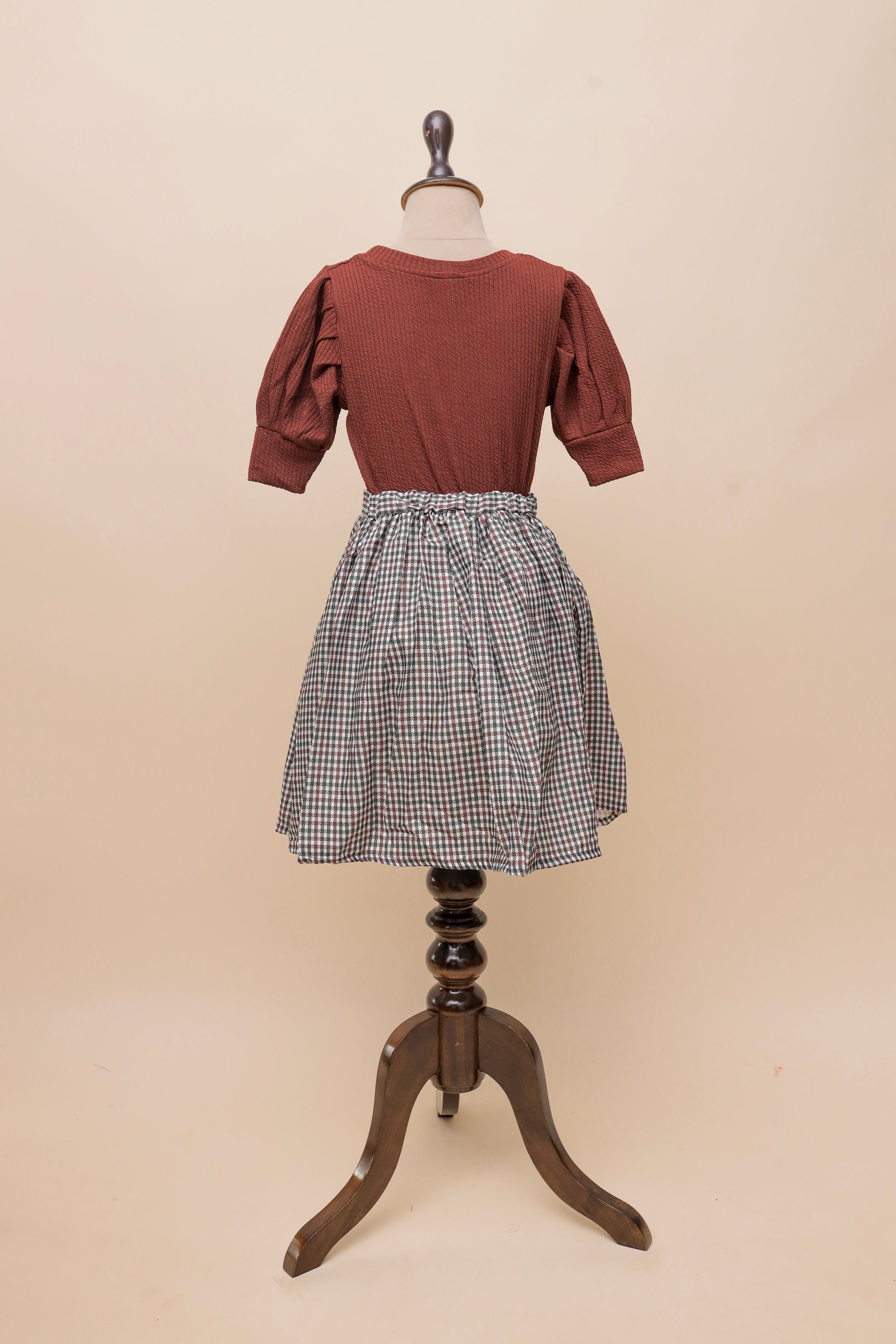 Autumn Grove Checked Set