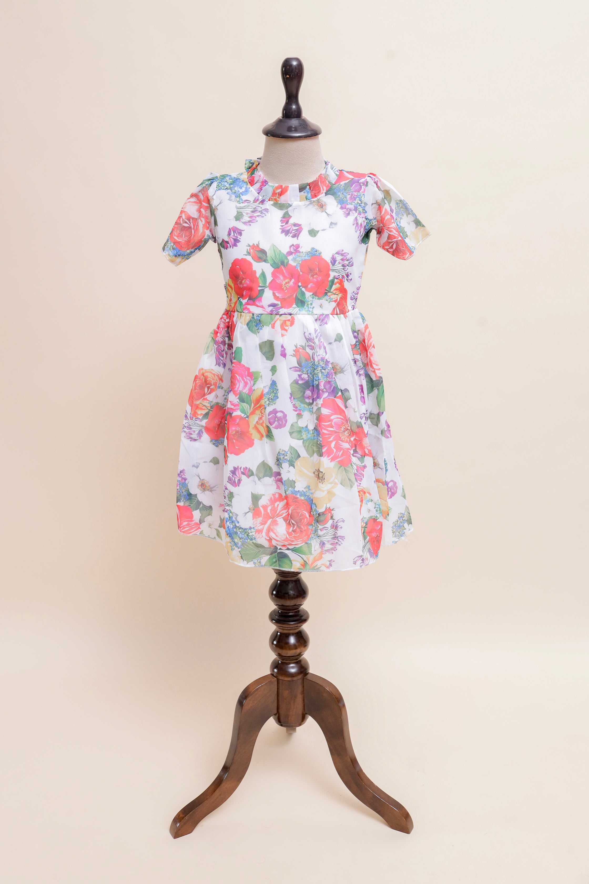 Rainbow Garden Floral Frock