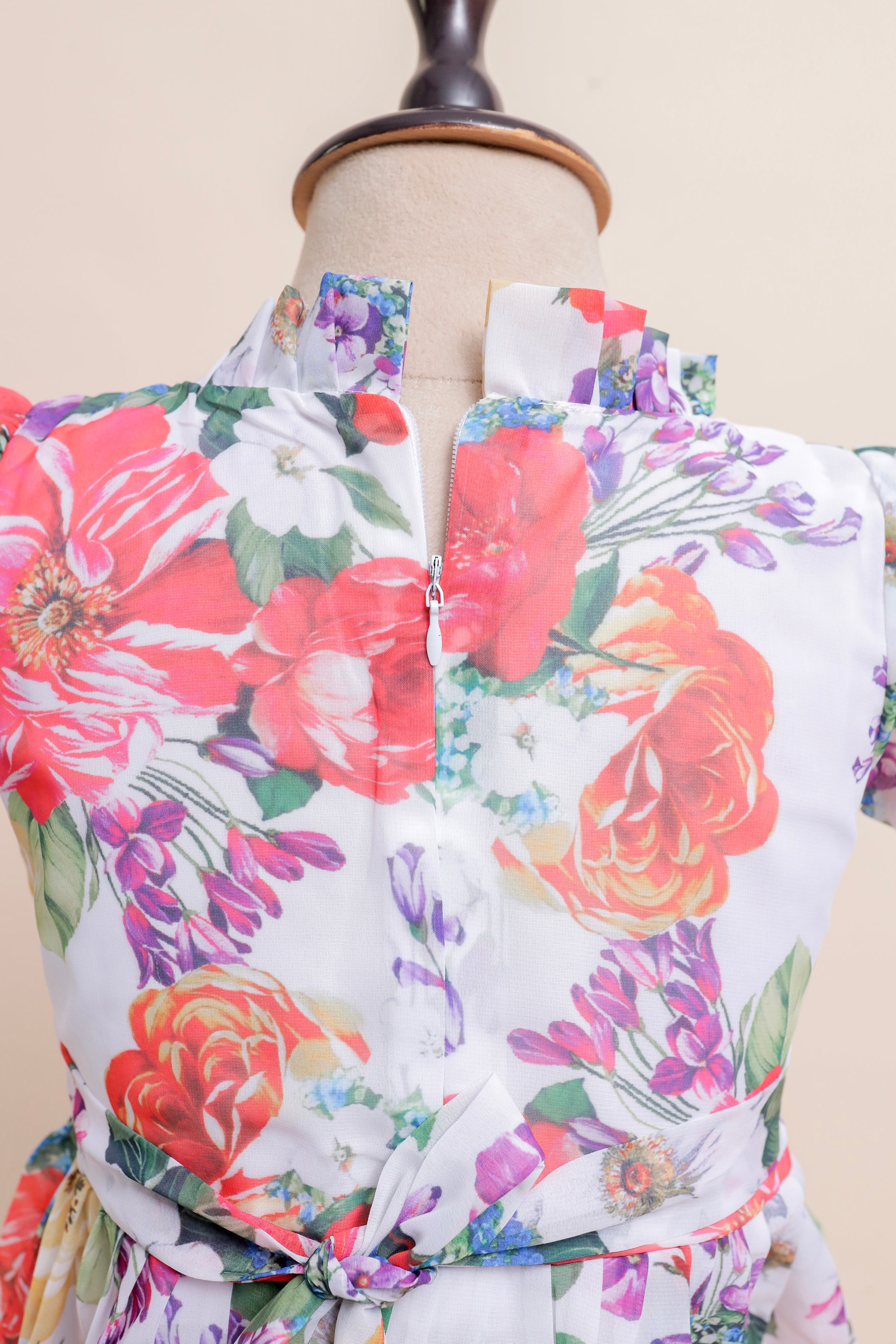 Rainbow Garden Floral Frock