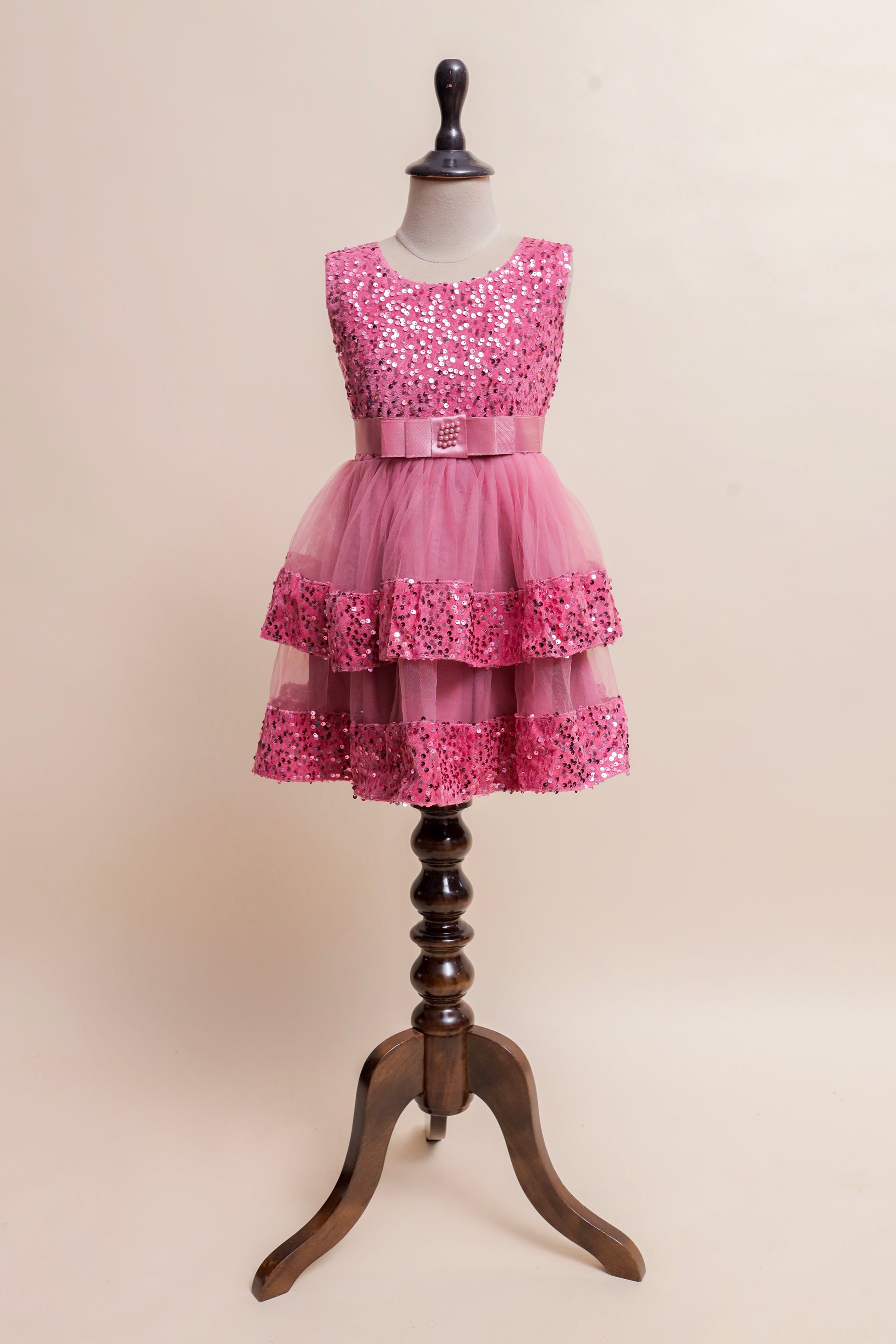 Snow Princess Sequin Gown